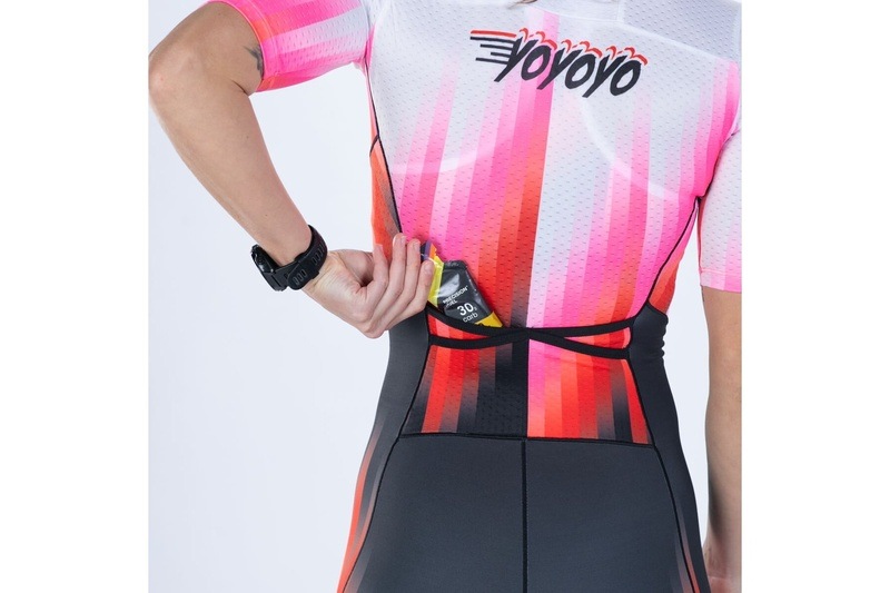 WOMEN'S TRI AERO FZ RACESUIT (yoyoyo) トライアスロン トライスーツ トライウエア ワンピース ZFT35095