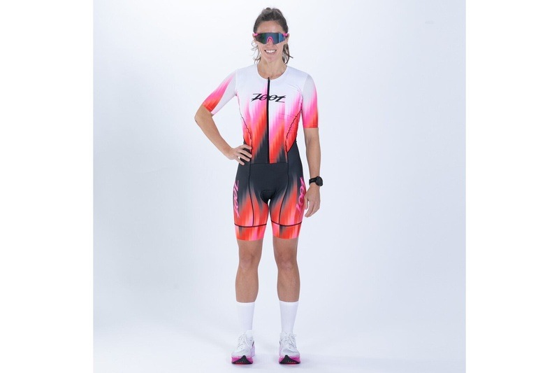 WOMEN'S TRI AERO FZ RACESUIT (yoyoyo) トライアスロン トライスーツ トライウエア ワンピース ZFT35095