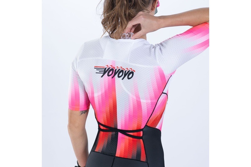 WOMEN'S TRI AERO FZ RACESUIT (yoyoyo) トライアスロン トライスーツ トライウエア ワンピース ZFT35095