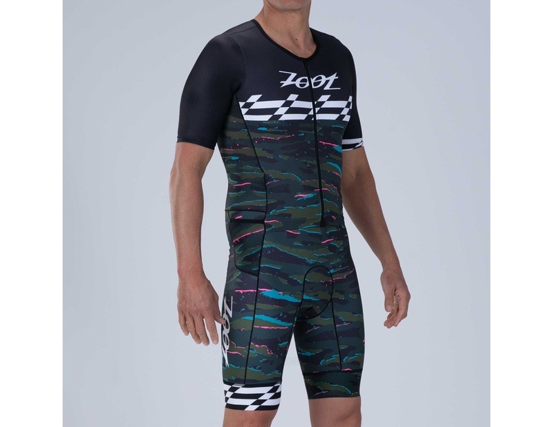 MEN TRI AERO FZ RACESUIT (CALI CAMO) メンズ トライアスロンスーツ トライスーツ トライウエア ZMT35066