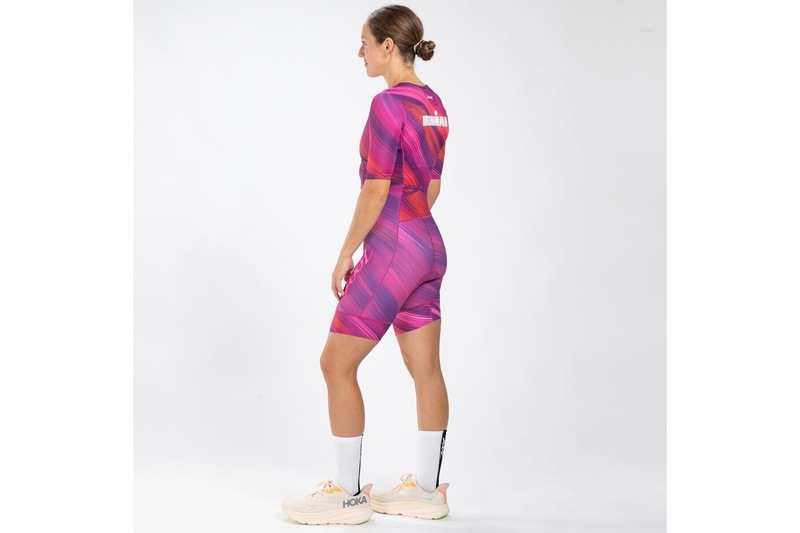 WOMEN'S TRI AERO FZ RACESUIT (IRONMAN HEAT) トライアスロン トライスーツ トライウエア ワンピース 