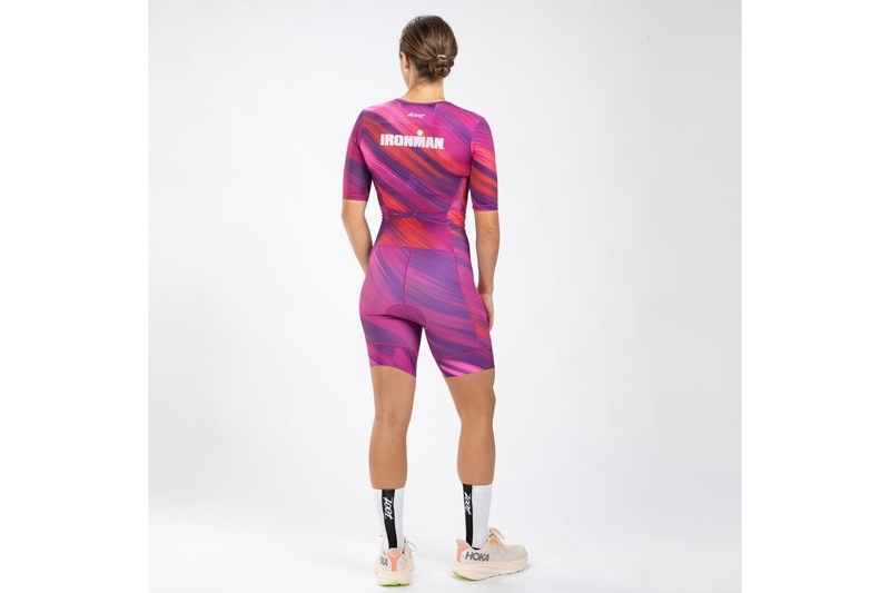WOMEN'S TRI AERO FZ RACESUIT (IRONMAN HEAT) トライアスロン トライスーツ トライウエア ワンピース 
