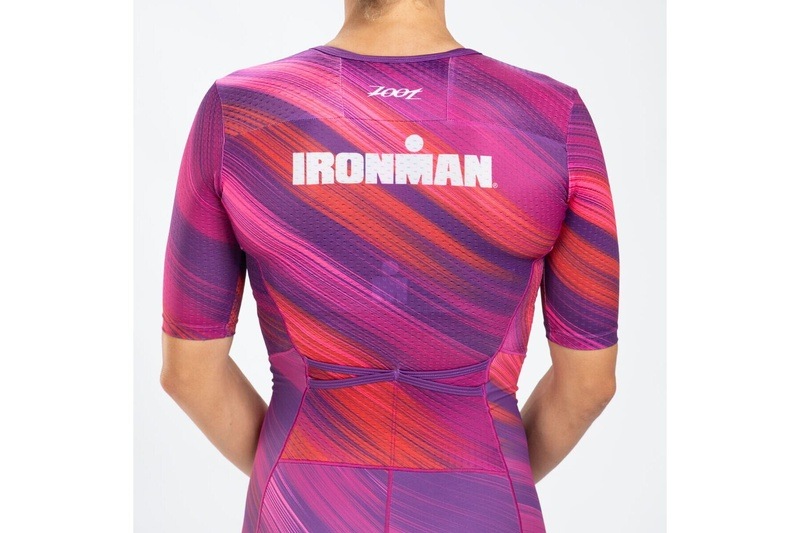 WOMEN'S TRI AERO FZ RACESUIT (IRONMAN HEAT) トライアスロン トライスーツ トライウエア ワンピース 
