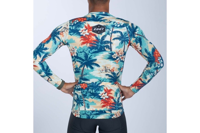 MEN'S CYCLE SUN STOP LS JERSEY  (Vintage Hula) サイクルジャージ ロングスリーブ 長袖ZMC18016014