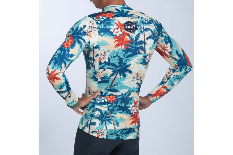 MEN'S CYCLE SUN STOP LS JERSEY  (Vintage Hula) サイクルジャージ ロングスリーブ 長袖ZMC18016014