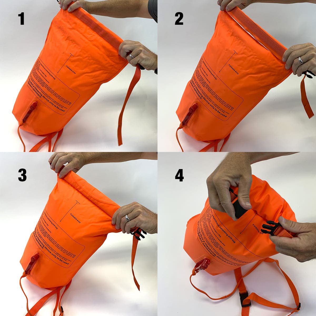 Zoot Ultra Swim Safety Buoy & Dry Bag ( Neon Pink) セーフティスイムブイ＆ドライバッグ 15L ネオンカラー 高視認性 防水収納