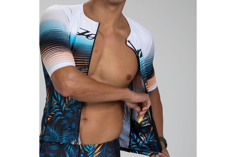 Men's Club AlohaTri Jersey セパレート トップス トライアスロン トライジャージ ZMT15055