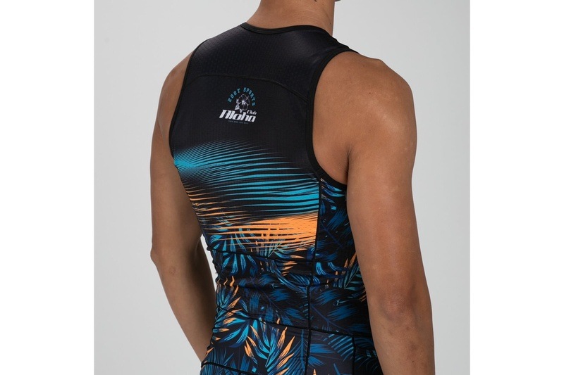 Men's Club Aloha Tri FZ Slvs Racesuit スリーブレス トライスーツ トライウエア トライアスロン ZMT36019