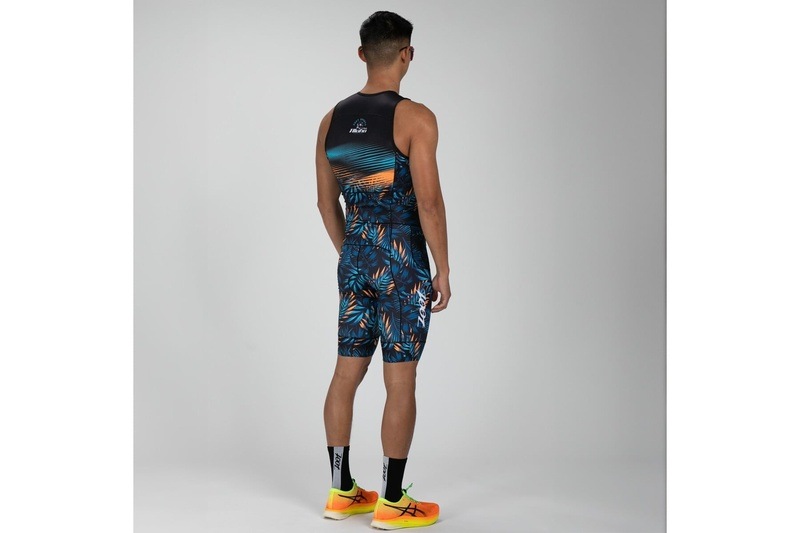 Men's Club Aloha Tri FZ Slvs Racesuit スリーブレス トライスーツ トライウエア トライアスロン ZMT36019