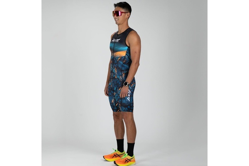 Men's Club Aloha Tri FZ Slvs Racesuit スリーブレス トライスーツ トライウエア トライアスロン ZMT36019