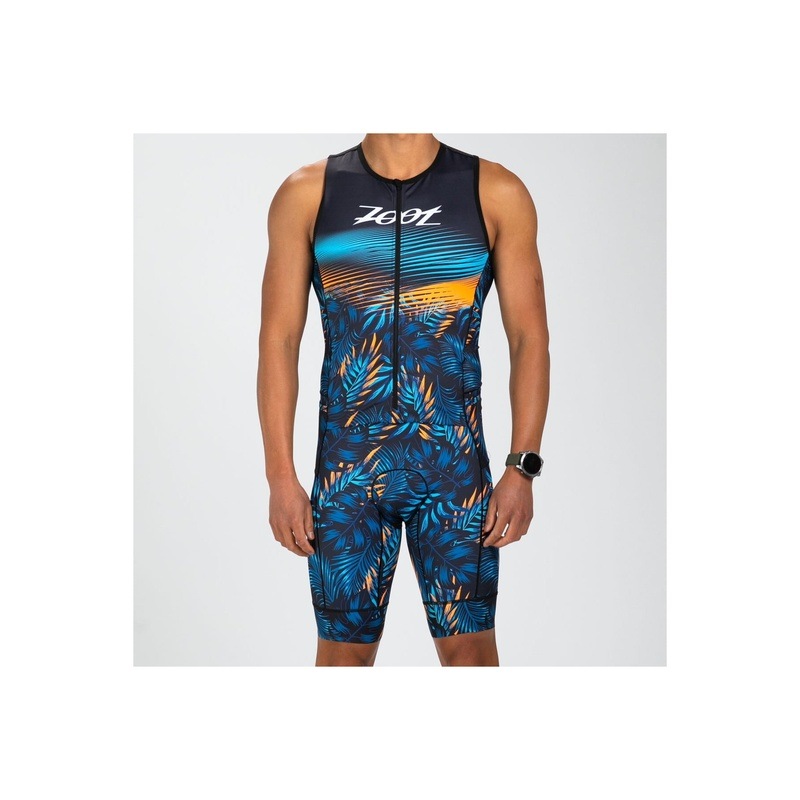 Men's Club Aloha Tri FZ Slvs Racesuit スリーブレス トライスーツ トライウエア トライアスロン ZMT36019