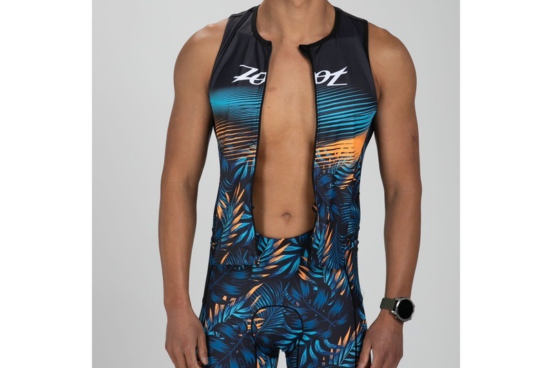 Men's Club Aloha Tri FZ Slvs Racesuit スリーブレス トライスーツ トライウエア トライアスロン ZMT36019