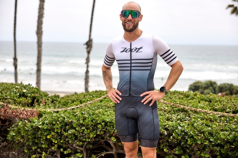 MEN'S TRI AERO FZ RACESUIT (Summit)トライスーツ ワンピース トライウエア トライアスロン ZMT35096