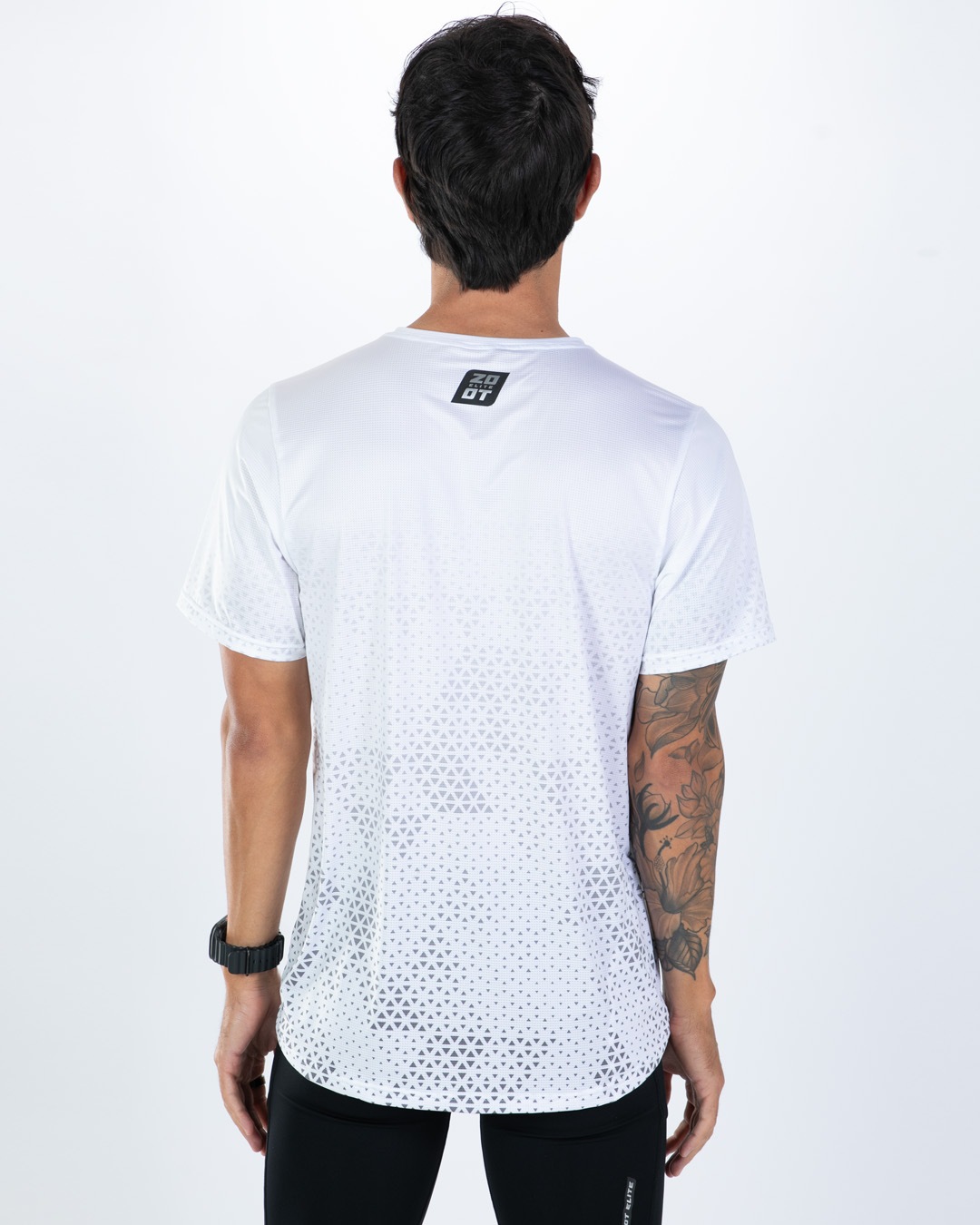 Mens Elite Run Tee (Sonic White ) エリートシリーズ ランシャツ ラグジュアリーTee EMR123012