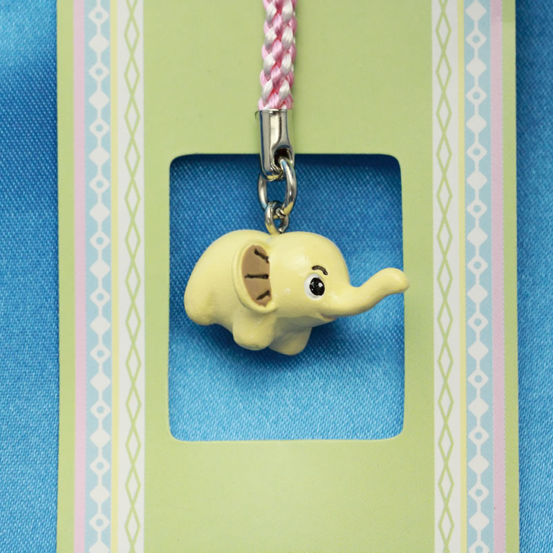 数量限定SALE ストラップ ゾウ 動物占い 新品未使用 スマホアクセサリー
