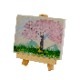 イーゼル ゆめ花が描いた桜