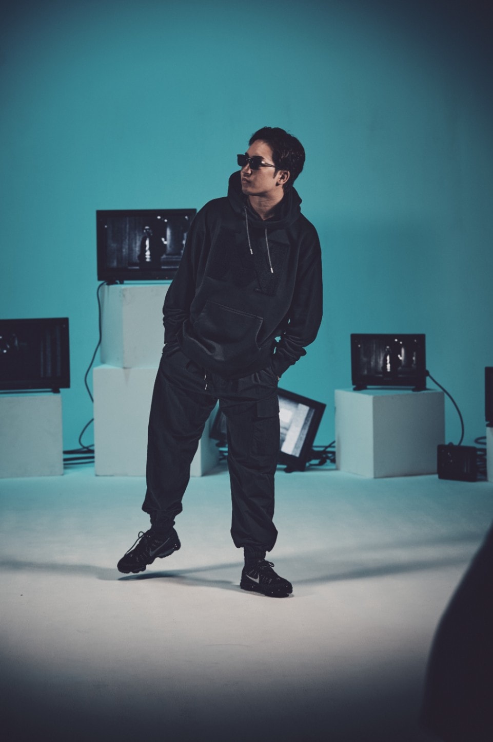 サガラ刺繍パーカー