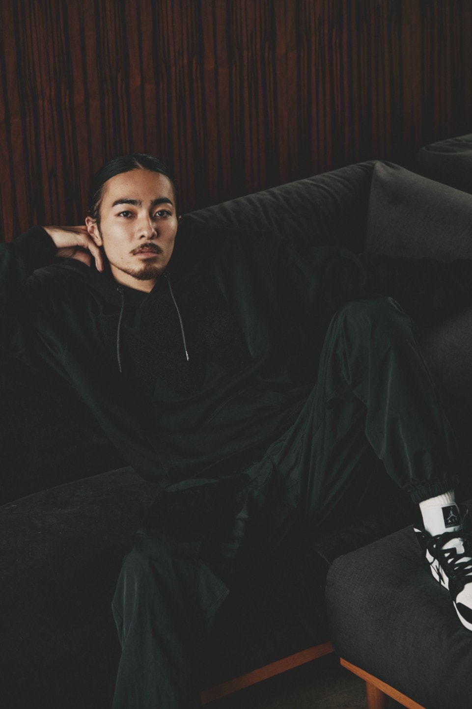 ナイロンジョガーパンツ