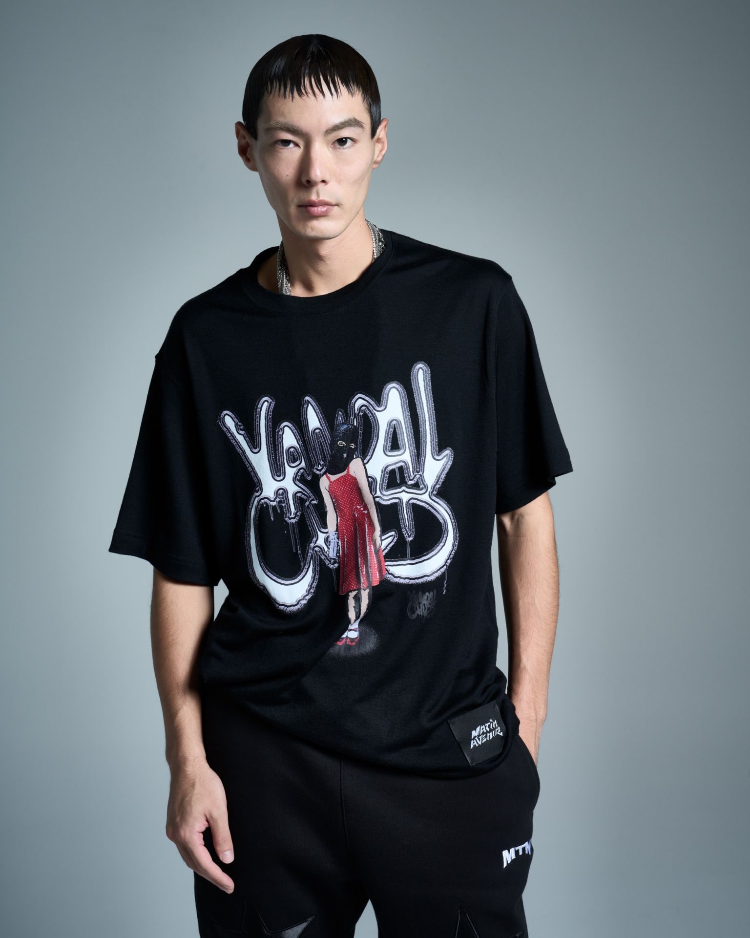 “VANDAL CHILD” BY Nick Walker ウール天竺Tシャツ