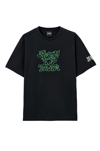 JTT(JAPAN TOP TEAM) タギングTシャツ グリーンロゴ