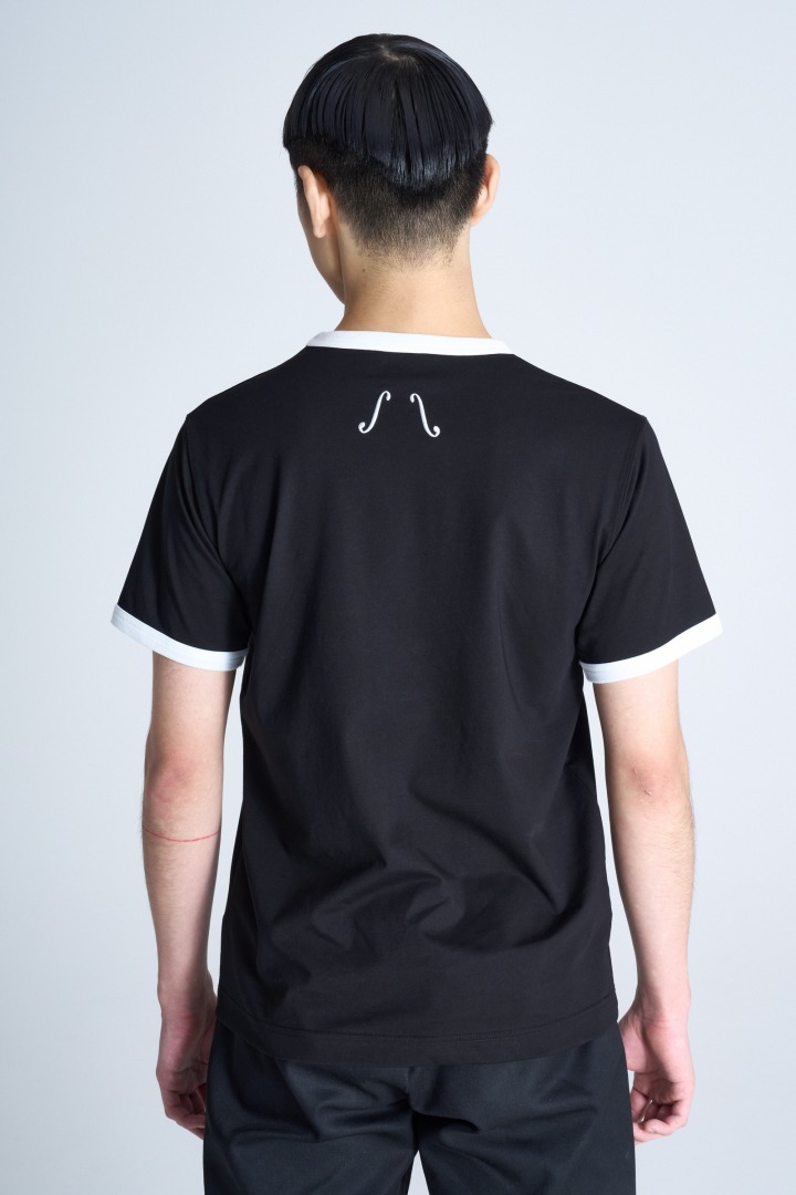 メッセージリンガーT シャツ ブラック