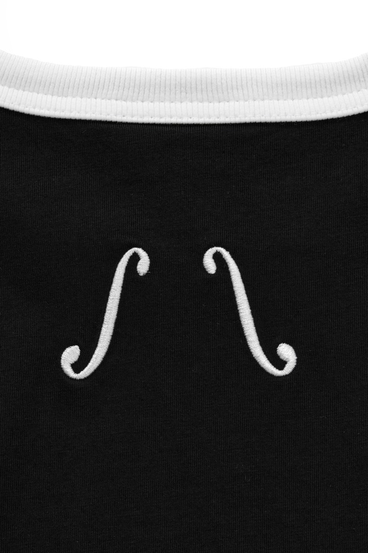 メッセージリンガーT シャツ ブラック