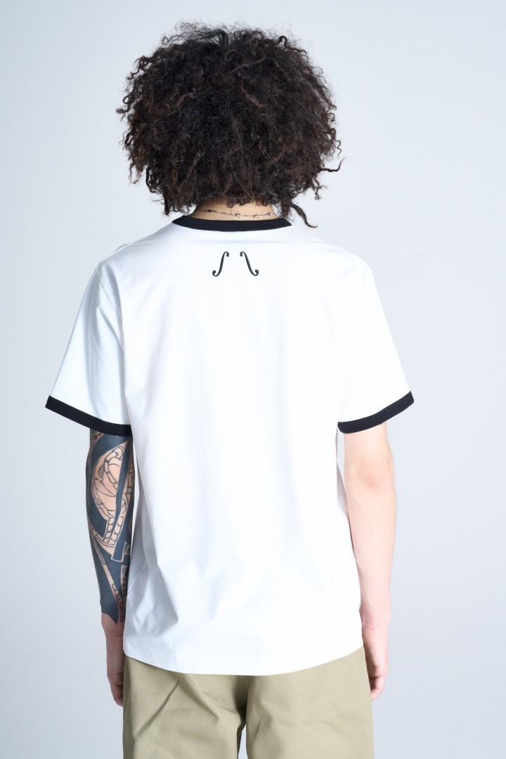 メッセージリンガーT シャツ ホワイト