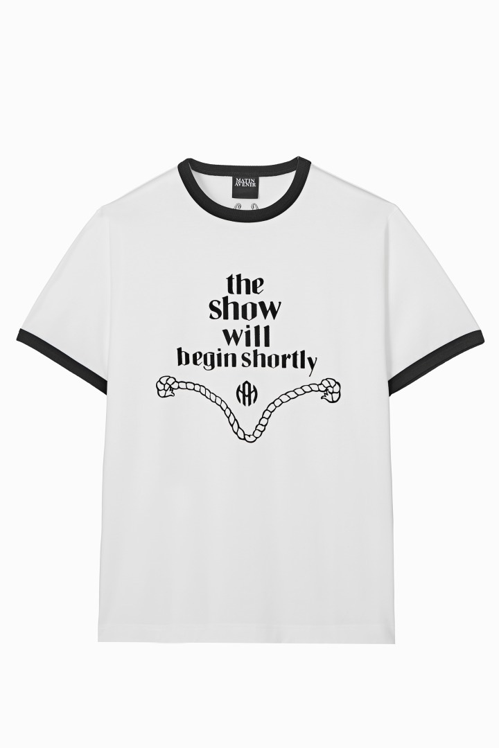 メッセージリンガーT シャツ ホワイト