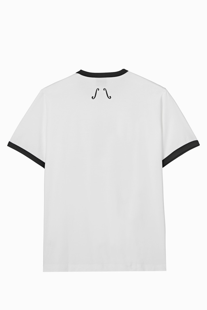 メッセージリンガーT シャツ ホワイト