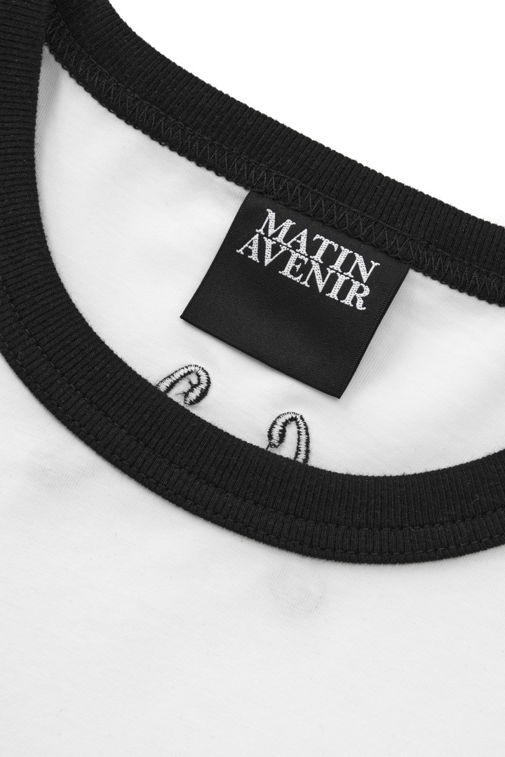 メッセージリンガーT シャツ ホワイト