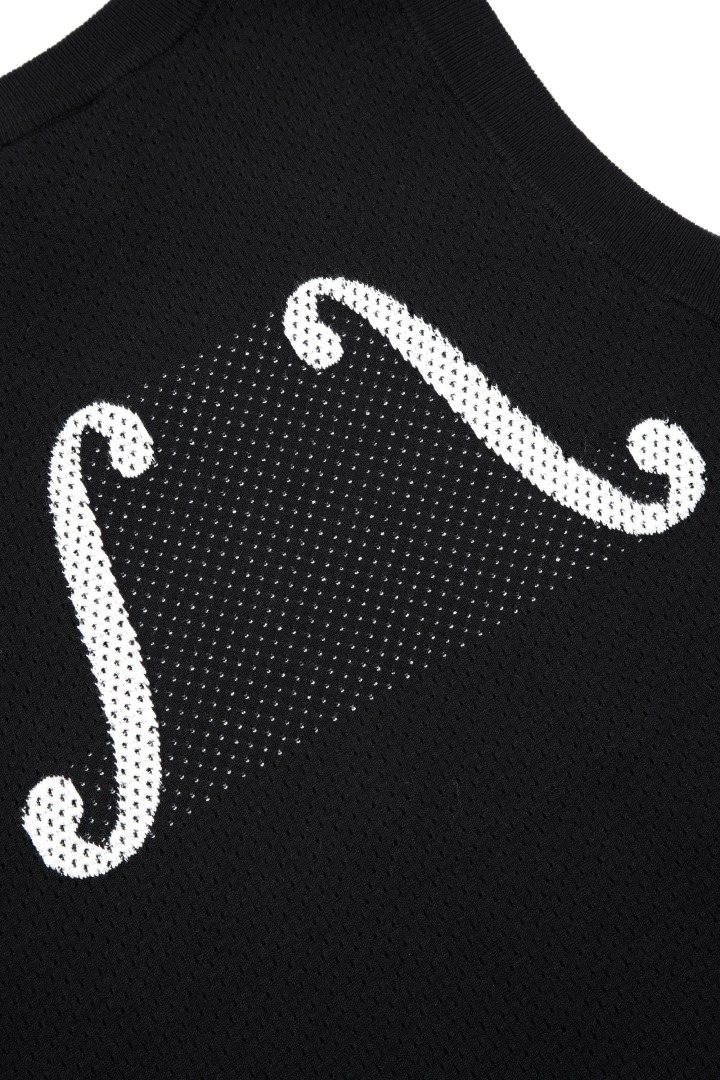 ニットバスケタンクトップ