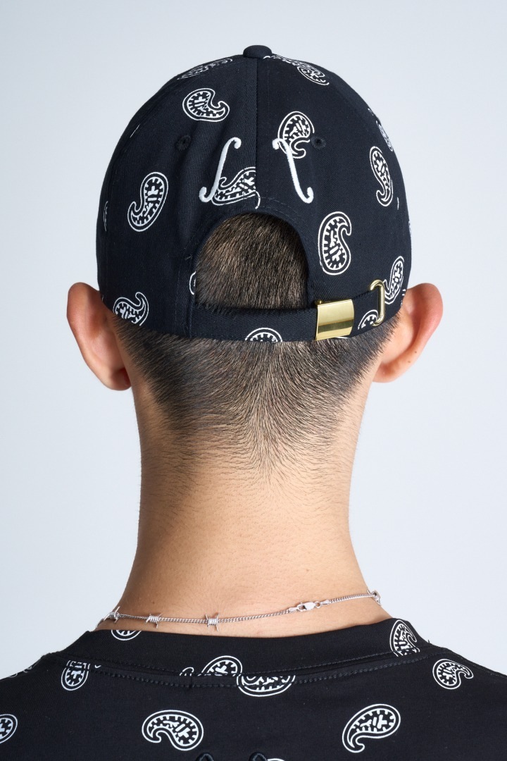 ペイズリーロゴキャップ