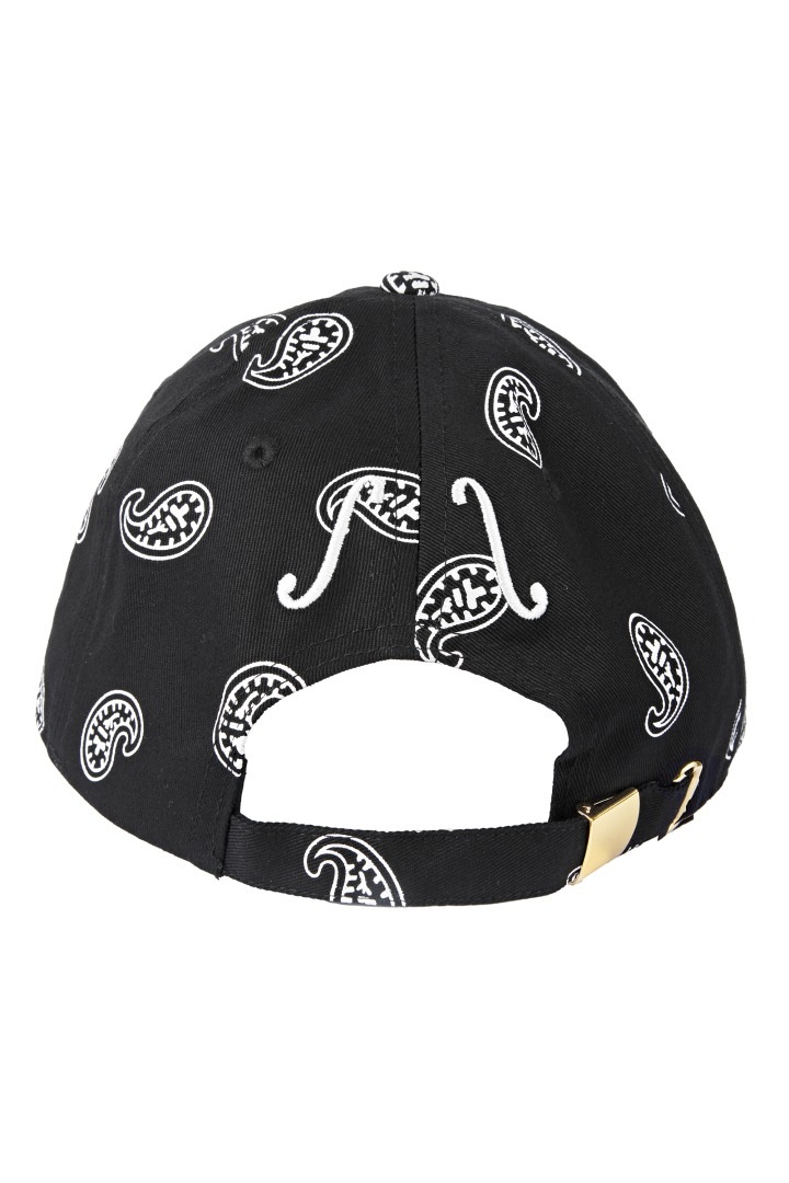 ペイズリーロゴキャップ