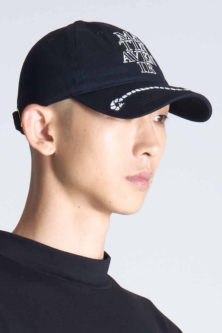 ロープモチーフロゴキャップ