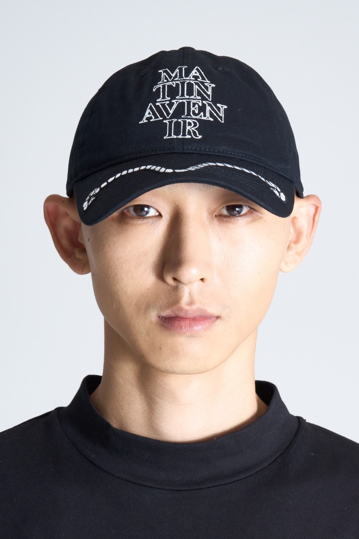 ロープモチーフロゴキャップ