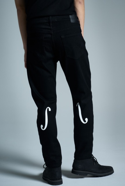 BLACKCOMMEdesGARCONS ブラックデニムサルエルパンツ サルエルパンツ デニムパンツ - メルカリ