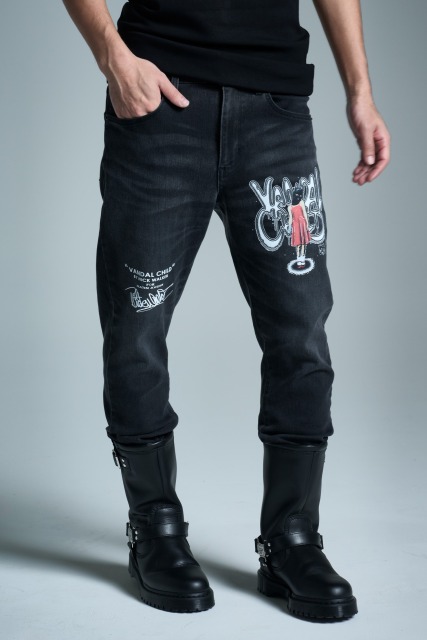 VANDAL CHILD”BY Nick Walker EDWIN サルエルスキニーストレッチデニム