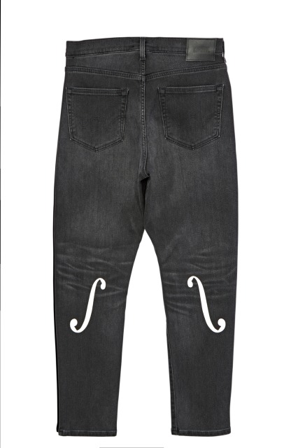 VANDAL CHILD”BY Nick Walker EDWIN サルエルスキニーストレッチデニム