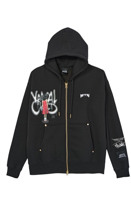 “VANDAL CHILD” BY Nick Walker ダブルジップフーディー