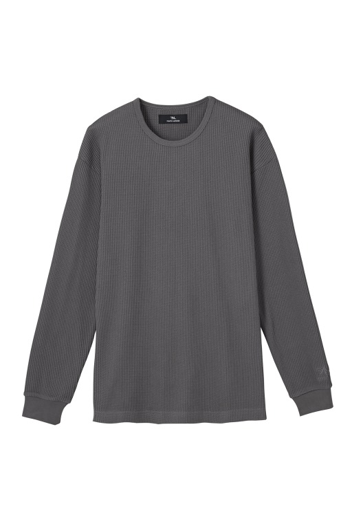 ヘビーワッフルロングTシャツ グレー | すべての商品 | Matin Avenir