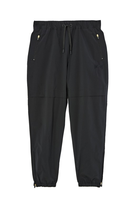 ブラックタフタパンツ