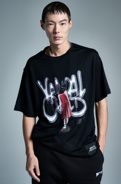 “VANDAL CHILD” BY Nick Walker ウール天竺Tシャツ