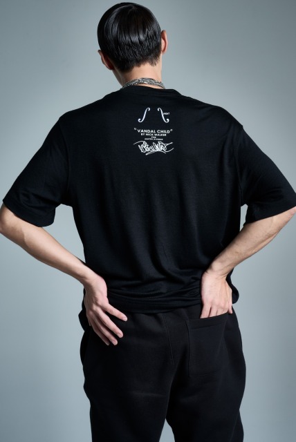 “VANDAL CHILD” BY Nick Walker ウール天竺Tシャツ