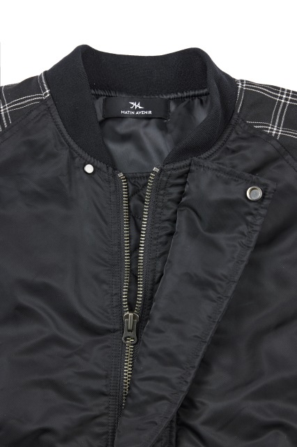 【完売品】MATIN AVENIR MA-1 ブラック XL 新品タグ付 ALPHA INDUSTRIES MATIN AVENIR MA-1 パフィジャケット ブラック