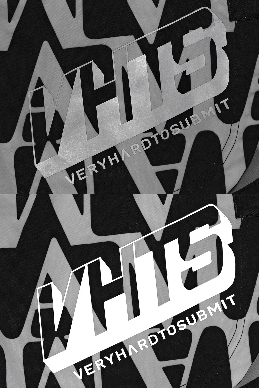 VHTS MAモノグラムファイトショーツ ブラック