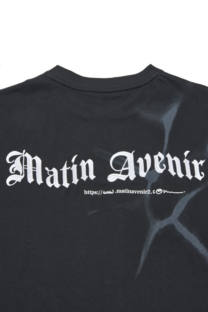 タイダイ染めプリント ロングTシャツ