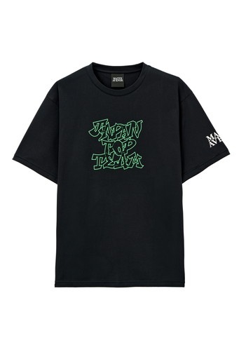 JTT(JAPAN TOP TEAM) タギングTシャツ グリーンロゴ