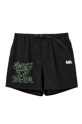 JTT(JAPAN TOP TEAM) タギングショーツ グリーンロゴ