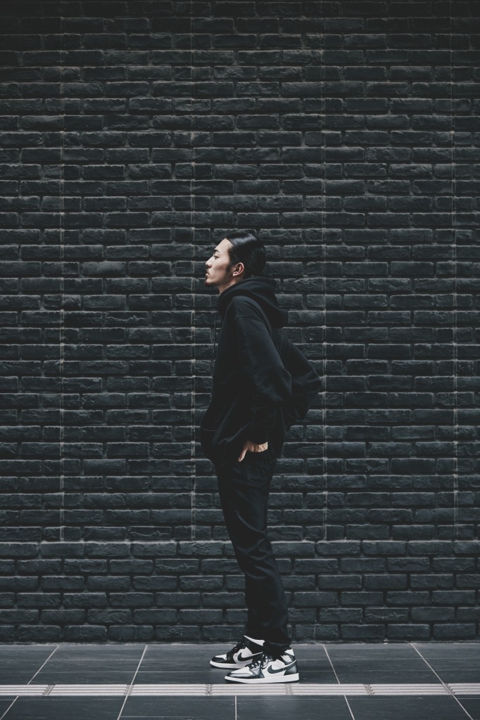 サガラ刺繍パーカー