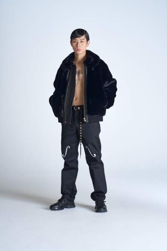 Dickies × MATIN AVENIR ワークパンツM-HOLE ブラック